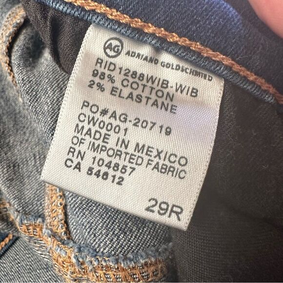 Adriano Goldschmied The Legging Super Skinny Denim Washed‎ Blue Jean in Size 29 - Picture 7 of 12